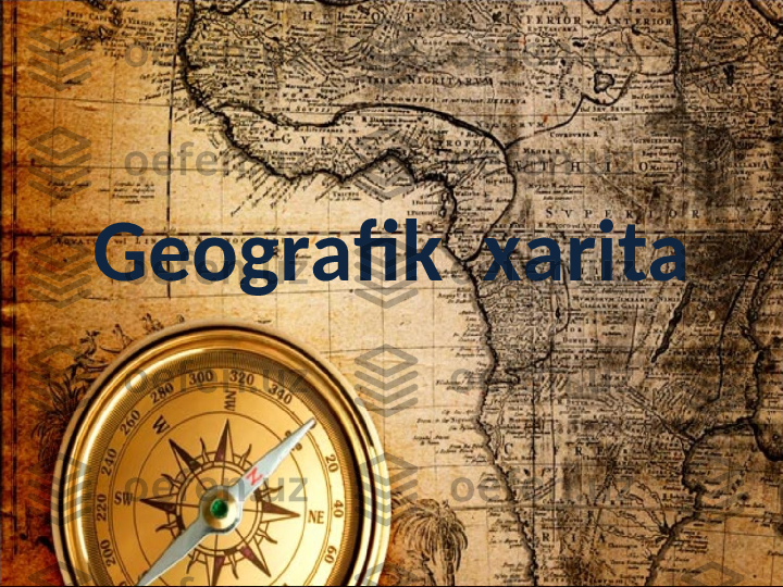 Geografik  xarita 