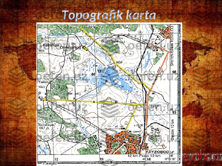 Topografik karta  