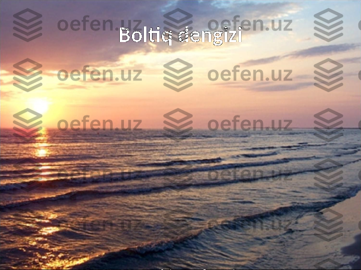 Boltiq dengizi 