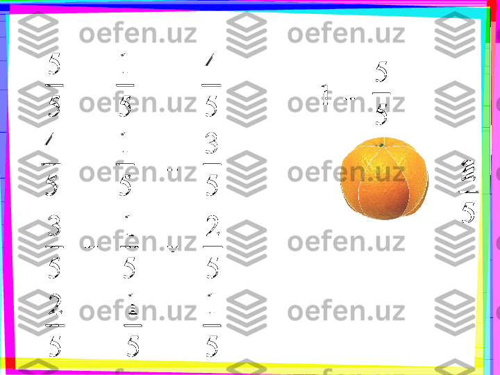 5
51 =	
5
5	
5
1_
=	
5
4	
5
4	
5
4	
5
1
_
=	
5
3	
5
3	
5
3	
5
1
_
=	
5
2	
5
2	
5
2	
5
1
_
=	
5
1	
5
1	
5
5	
1	
5
5	
5
1	
5
4	
5
4	
5
4	
5
1	
5
3	
5
3	
5
3	
5
1	
5
2	
5
2	
5
2	
5
1	
5
1	
5
1 