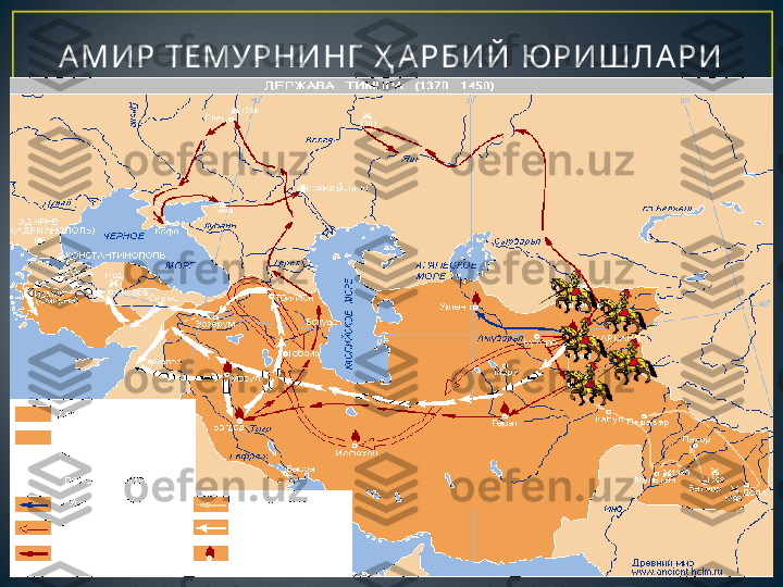 А МИ Р ТЕМУРНИ НГ  Ҳ А РБ И Й  ЮРИ ШЛ А РИ 