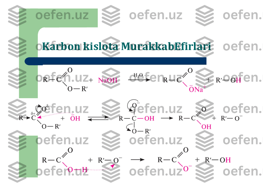 Karbon kislota MurakkabEfirlari 