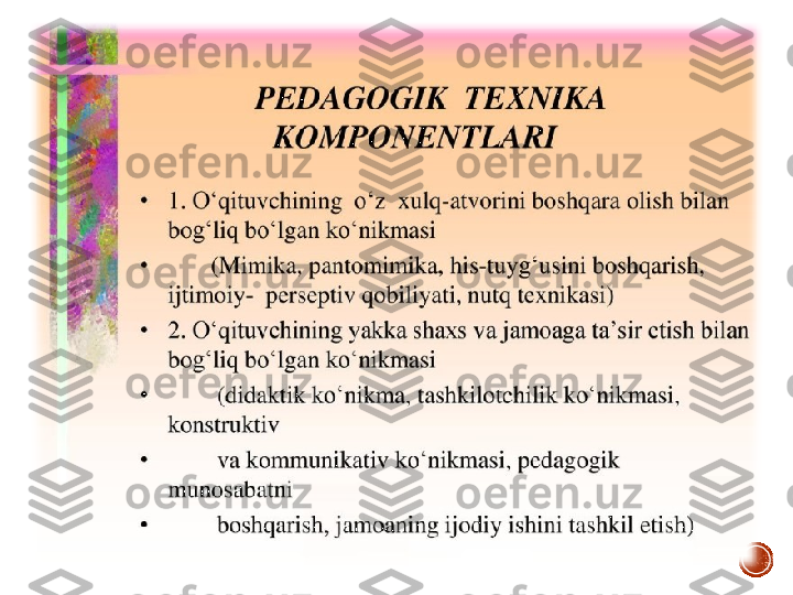 Pedagogik Mahorat Va Uni O'qituvchi Faoliyatiga Ta'siri