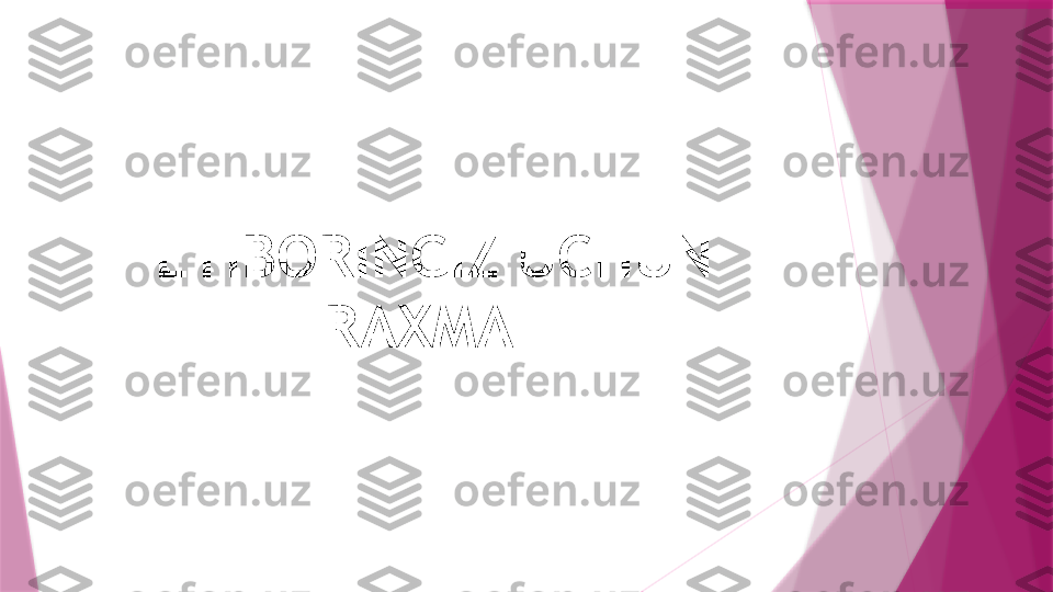 ETIBORINGIZ UCHUN 
RAXMAT                   