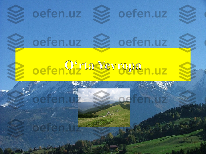 O‘rta Yevropa 