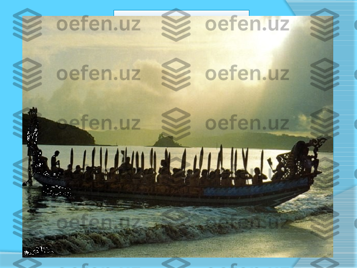 Kanoe

Vaka-taua (Maori vaka taua ) - asosan harbiy maqsadlar 
uchun kanoe. Ushbu turdagi kanoe eng ko'p turli xil bezaklar 
va o'ymakorliklar bilan bezatilgan.     