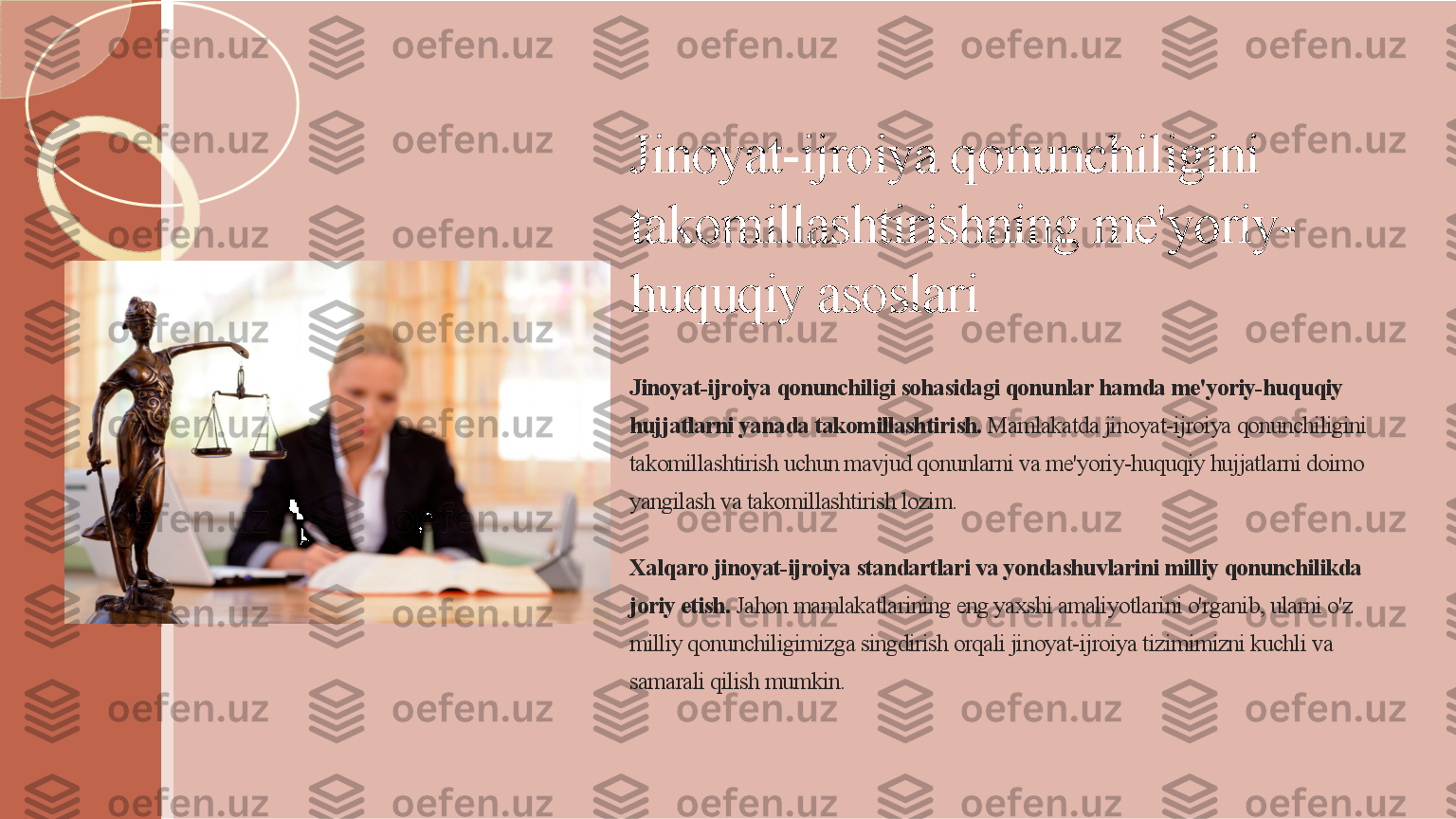 J	i	n	o	y	a	t	-	i	j	r	o	i	y	a	 	q	o	n	u	n	c	h	i	l	i	g	i	n	i	 	
t	a	k	o	m	i	l	l	a	s	h	t	i	r	i	s	h	n	i	n	g	 	m	e	'	y	o	r	i	y	-	
h	u	q	u	q	i	y	 	a	s	o	s	l	a	r	i	
J	i	n	o	y	a	t	-	i	j	r	o	i	y	a	 	q	o	n	u	n	c	h	i	l	i	g	i	 	s	o	h	a	s	i	d	a	g	i	 	q	o	n	u	n	l	a	r	 	h	a	m	d	a	 	m	e	'	y	o	r	i	y	-	h	u	q	u	q	i	y	 	
h	u	j	j	a	t	l	a	r	n	i	 	y	a	n	a	d	a	 	t	a	k	o	m	i	l	l	a	s	h	t	i	r	i	s	h	.	 	M	a	m	l	a	k	a	t	d	a	 	j	i	n	o	y	a	t	-	i	j	r	o	i	y	a	 	q	o	n	u	n	c	h	i	l	i	g	i	n	i	 	
t	a	k	o	m	i	l	l	a	s	h	t	i	r	i	s	h	 	u	c	h	u	n	 	m	a	v	j	u	d	 	q	o	n	u	n	l	a	r	n	i	 	v	a	 	m	e	'	y	o	r	i	y	-	h	u	q	u	q	i	y	 	h	u	j	j	a	t	l	a	r	n	i	 	d	o	i	m	o	 	
y	a	n	g	i	l	a	s	h	 	v	a	 	t	a	k	o	m	i	l	l	a	s	h	t	i	r	i	s	h	 	l	o	z	i	m	.	
X	a	l	q	a	r	o	 	j	i	n	o	y	a	t	-	i	j	r	o	i	y	a	 	s	t	a	n	d	a	r	t	l	a	r	i	 	v	a	 	y	o	n	d	a	s	h	u	v	l	a	r	i	n	i	 	m	i	l	l	i	y	 	q	o	n	u	n	c	h	i	l	i	k	d	a	 	
j	o	r	i	y	 	e	t	i	s	h	.	 	J	a	h	o	n	 	m	a	m	l	a	k	a	t	l	a	r	i	n	i	n	g	 	e	n	g	 	y	a	x	s	h	i	 	a	m	a	l	i	y	o	t	l	a	r	i	n	i	 	o	'	r	g	a	n	i	b	,	 	u	l	a	r	n	i	 	o	'	z	 	
m	i	l	l	i	y	 	q	o	n	u	n	c	h	i	l	i	g	i	m	i	z	g	a	 	s	i	n	g	d	i	r	i	s	h	 	o	r	q	a	l	i	 	j	i	n	o	y	a	t	-	i	j	r	o	i	y	a	 	t	i	z	i	m	i	m	i	z	n	i	 	k	u	c	h	l	i	 	v	a	 	
s	a	m	a	r	a	l	i	 	q	i	l	i	s	h	 	m	u	m	k	i	n	. 