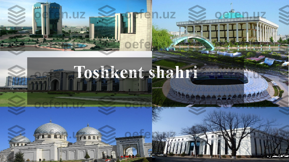 Toshkent shahri  