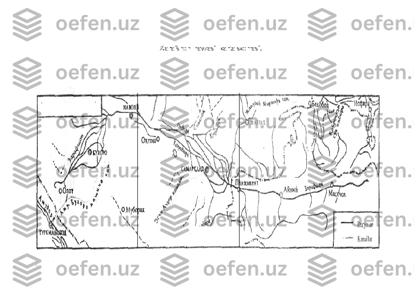 Zarafshon  havzasi   karta sxemasi.
ZZ
яфяфяф 