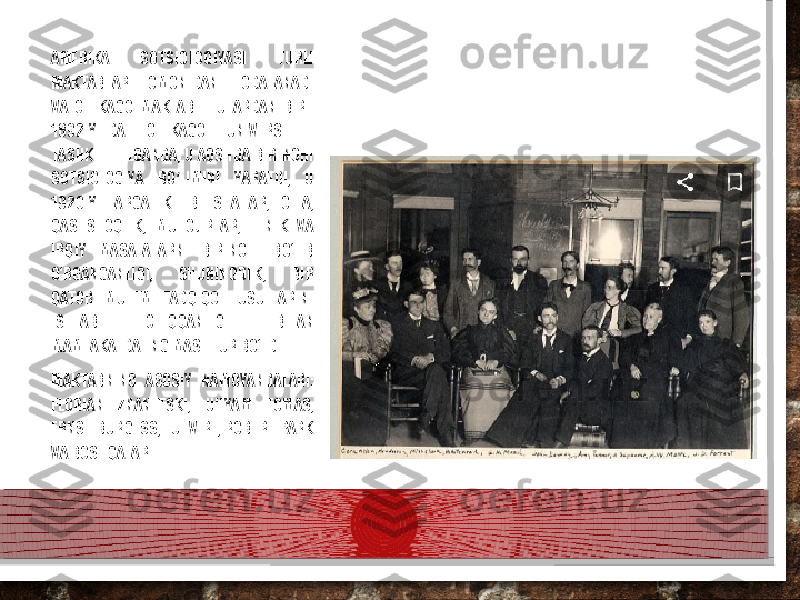 AMERIKA  SOTSIOLOGIYASI  TURLI 
MAKTABLAR  TOMONIDAN  IFODALANADI 
VA  CHIKAGO  MAKTABI  -  ULARDAN  BIRI. 
1892-YILDA  CHIKAGO  UNIVERSITETI 
TASHKIL ETILGANDA, U AQSHDA BIRINCHI 
SOTSIOLOGIYA  BO LIMINI  YARATDI,  U ʻ
1920-YILLARGA  KELIB.  SHAHAR,  OILA, 
QASHSHOQLIK,  MUHOJIRLAR,  ETNIK  VA 
IRQIY  MASALALARNI  BIRINCHI  BO‘LIB 
O‘RGANGANLIGI,  SHUNINGDEK,  BIR 
QATOR  MUHIM  TADQIQOT  USULLARINI 
ISHLAB  CHIQQANLIGI  BILAN 
MAMLAKATDA ENG MASHHUR BO‘LDI.
MAKTABNING  ASOSIY  NAMOYANDALARI: 
FLORIAN  ZNANETSKI,  UILYAM  TOMAS, 
ERNST  BURGESS,  LUI  VIRT,  ROBERT  PARK 
VA BOSHQALAR.  