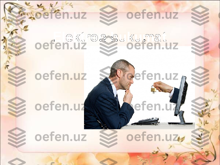 Elektron hukumat    