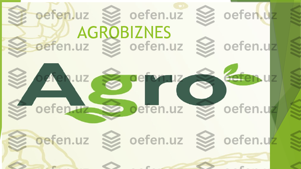 AGROBIZNES                  