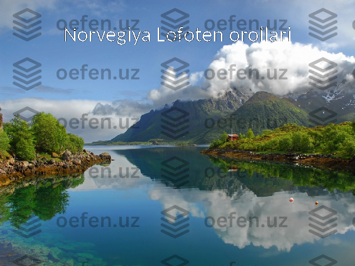 Norvegiya Lofoten orollari 