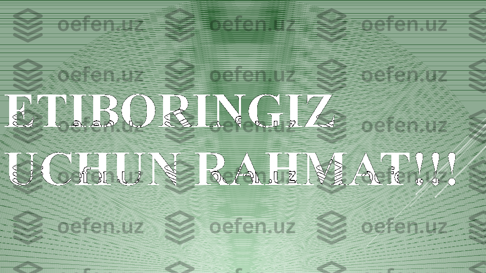 ETIBORINGIZ 
UCHUN RAHMAT!!! 