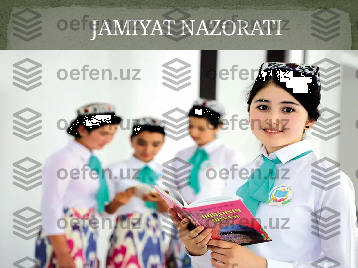                JAMIYAT NAZORATI 