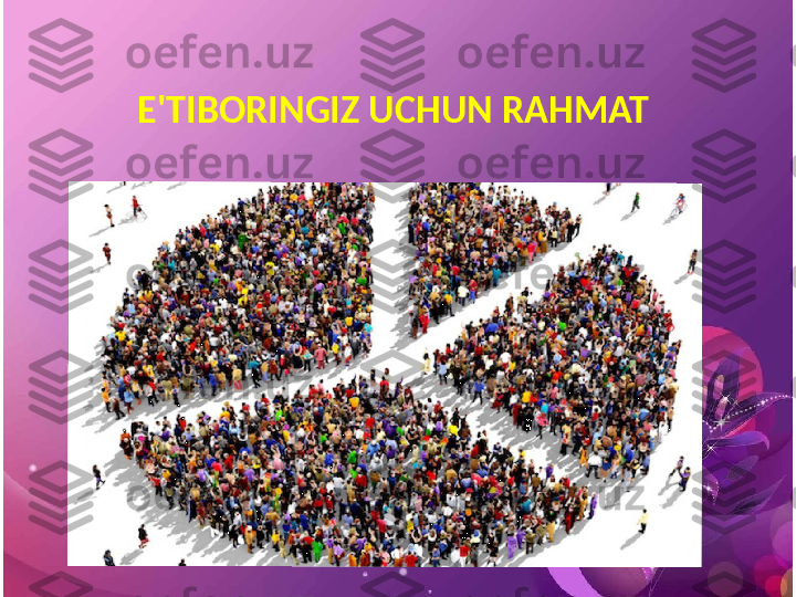 E'TIBORINGIZ UCHUN RAHMAT  