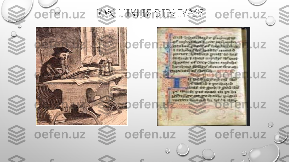 JON UIKLIF BIBLIYASI 